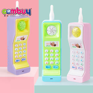 Infantile del bambino del gioco mobile di illuminazione musicali di plastica del telefono delle cellule dei capretti giocattolo - Product Image 2