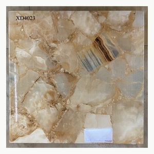 Baldosa Cerámica Resistente al Fuego, Imitación Piedra Natural, 400x400mm, Baldosa Moderna para Piso de Baño - Product Image 3