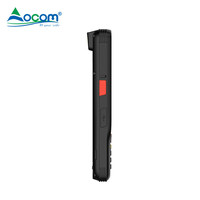 OCBS-M63S OCOM Android 4 inci 14 GMS, Keyboard Digital Terminal genggam bersertifikasi 5000mAh baterai besar RAM 4GB stok PDA