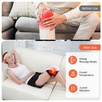 Trendiges Elektrisches Heiz-Kniepad Physiotherapie Wärmeisolierung Vibrationsmassagegerät Körperfarbene Box Arthritis-Massage-Produkt