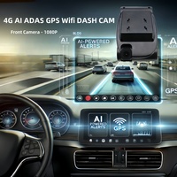 Firecore HN-8901 4G AI Dashcam sans écran avec ADAS DMS BSD double objectif DVR voiture flotte Dashcam pour Taxi camion Bus