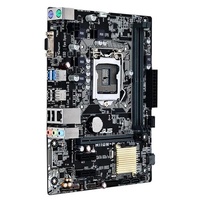 Carte mère ASUS H110M-F M ATX pas chère pour processeurs Intel de 6e/7e génération (i7, i5, i3) LG1151, double DDR4, chipset Intel H110, 32 Go, PCI-E 3.0, pour ordinateur de bureau