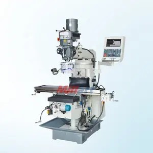 Turret Milling Machine with Horizontal Mill Head X6330W X6333W Turret Vertical Milling Machine
