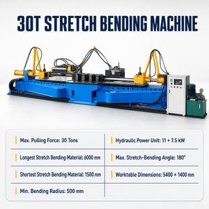 Double Rotating Arm Stretch Bending Machine Professional Profile Bending Equipment for Construction Material Processing - Product Image 2
