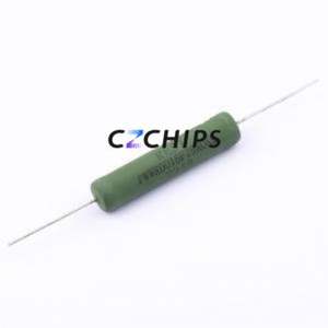 ตัวต้านทานแบบ Through-Hole (THT) รุ่น PWWR0016F75R0K9 ขนาด D11.5xL51.5 มม. แบบลวดพัน 75 โอห์ม 1% 16 วัตต์ - Product Image 1