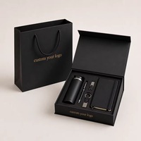 Cadeaux personnalisables, design personnalisé, emballage de luxe, carnet à couverture rigide en PU, boîte cadeau, journal, carnet d'écriture A5, ensemble cadeau pour entreprise