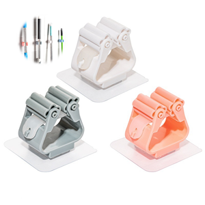 <b>Mop</b> Broom Holder <b>Wall</b> Mounted <b>Mop</b> Holder Household Adhesive Storage Broom Hanger <b>Mop</b> Hook Racks Kitchen Bathroom - Product Image 1