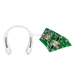 Sxinen OEM/ODM neck fan motherboard small home appliance program development student portable handheld USB leafless hanging