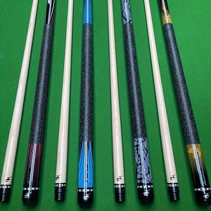 ชุดไม้คิวพูล PREOAIDR 3142 P-51 ซีรีส์ รุ่นมืออาชีพ 2 ชิ้น - ไม้บิลเลียดเมเปิ้ลขนาด 58 นิ้ว พร้อมก้านไม้ที่มีการโค้งงอต่ำ (11.5 มม. และ 13 มม.) - Product Image 6