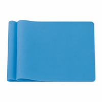 Napperon de table moderne épais, imperméable, résistant à l'huile, antidérapant, isolant thermique, réutilisable, 60x40cm, en silicone solide