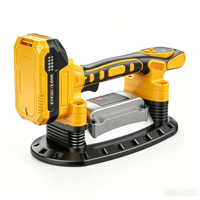 Machine à carreler électrique, vibrateur de carreaux portatif sans fil, outil de nivellement de carreaux, ventouse vibrante pour carreaux grand format