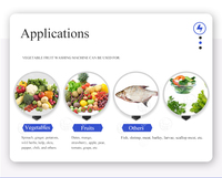 Automatische Drakenfruit Productielijn Met Wasdroogschilfuncties Voor Plantaardige Aardappel Zoete Aardappel Verpakkingsdata