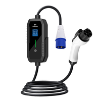 Chargeur AC GBT portable 7 kW certifié EAC, compatible avec les applications russes, prêt pour l'hiver (-40°C), anti-gel, chargeur EV GBT 7 kW