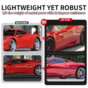 Nuevo: Faldones Laterales de Fibra de Carbono Estilo SP para Ferrari 458 - Product Image 2