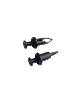 Boutons de fixation en plastique pour couvercles de batterie, rivets à pression pour panneaux, clips de pare-chocs et d'ailes automobiles