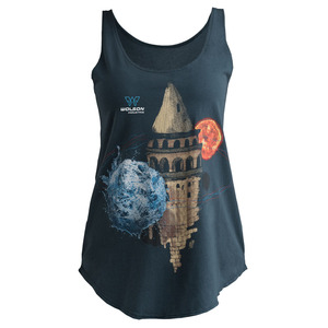 เสื้อกล้ามออกกำลังกายออกกำลังกายแบบระเหิดสำหรับผู้หญิงเสื้อกล้ามเสื้อกล้ามเสื้อกล้ามพิมพ์ลาย - Product Image 2