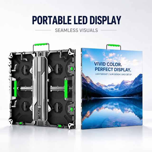 Factory Wholesale LED Poster Display Portable Dynamic Color Rendering Seamless 1080P 600cd Brightness 1 Year Warranty for Indoor