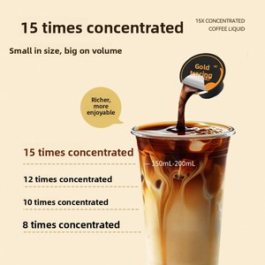 KingCat 15x Concentrated <strong>Coffee</strong> <strong>Liquid</strong> 8 Pack Strong <strong>Coffee</strong> Drink 100% Arabica Strong Aroma <strong>Coffee</strong> - Product Image 2