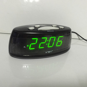 Reloj despertador LED enchufable, función <span class=keywords><strong>de</strong></span> repetición, ajuste Simple creativo, reloj Digital, Cable USB, función <span class=keywords><strong>de</strong></span> proyección <span class=keywords><strong>de</strong></span> movimiento electrónico - Product Image 4