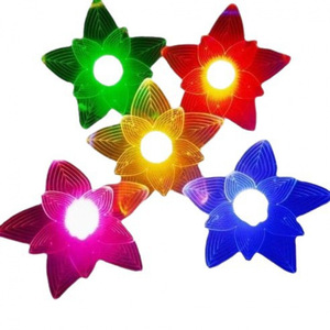 Led String <b>Lights</b> Flower Shape Colorful Outdoor Waterproof Camping Decorative Lamp For Christmas Holiday <b>Tree</b> Decoration - Product Image 3