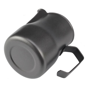 Verseuse à lait en acier inoxydable épaissi, style bec de grue, pour latte art italien, café et mousse de lait, design moderne - Product Image 5