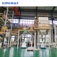SOPHON Industrielle Großanlage zur Pulvermetallurgie aus Edelstahl, Hartlegierungssystem, automatische Förderband-Mischlinie, Batterie /CE