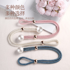 Luxury Pearl Curtain <b>Tiebacks</b> U Shape Polyester Fashion Modern Living Room Decor Accessory - Product Image 1
