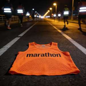 OEM DOM Sublimation Dry Fit Marathon Running Tank Top Full Printed <b>Sleeveless</b> Sports <b>Tshirt</b> for Fun Color Marathon - Product Image 1