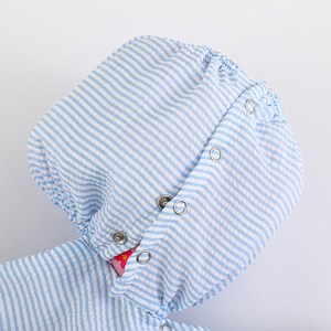 Venta al por mayor niños con monograma nadar chaleco dispositivo de flotación Seersucker Jumper cubierta - Product Image 6