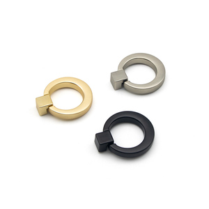 Tirador redondo vintage para <span class=keywords><strong>puerta</strong></span> de armario, manija para vestidor de cocina, perilla para cajón con anillo de tracción - Product Image 3