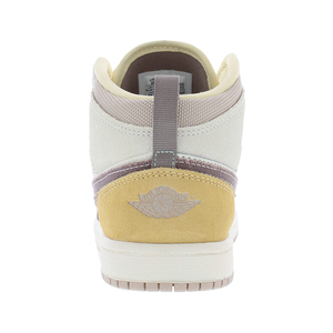 Nike Jordan 1 MID SE CRAFT PS รองเท้ากีฬาเด็กผู้หญิง, รองเท้ากีฬาสี sail/taupe hoze/fossil Stone ดีไซน์นักเรียนทันสมัย-100% ของแท้ - Product Image 3