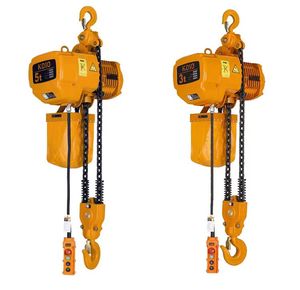 رافعة جسرية كهربائية جديدة من كويو بحمولة 1 طن مع تحكم عن بعد وخطاف معدني للبناء والمصانع والبيع بالتجزئة - Product Image 1