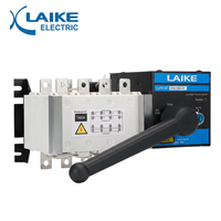 Invertisseur de puissance triphasé LKQ3-160/3P, commutateur de transfert automatique, double alimentation, moteur de classe PC, 50/60Hz, capacité de coupure 1280A, 160A