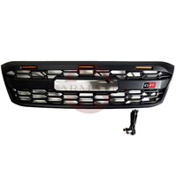 Grille de course GR modifiée pour Hilux Vigo 2005 2006 2007 2008 2009 2010 2011 Grille de radiateur LED Grilles avant Pare-chocs Masque Mesh
