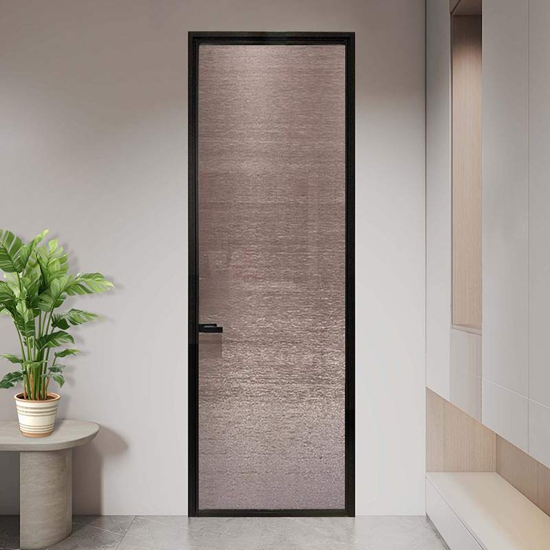 Porta in vetro marrone Armani - Quadrata - Prezzo - Stile retrò francese - Design piatto