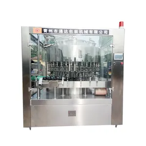 Máquina rotativa automática de alta precisión para llenado de líquido, para vino y frutas, de fábrica