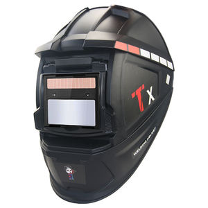Casco de Soldadura <span class=keywords><strong>con</strong></span> Oscurecimiento Automático <span class=keywords><strong>Solar</strong></span>, Gorra de Soldador para Máquina de Soldadura y Herramienta de Corte por Plasma, Protector Facial - Product Image 1