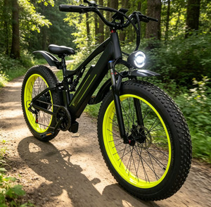 Nueva bicicleta todoterreno de 26 pulgadas con neumáticos anchos de alta calidad / Bicicleta eléctrica OEM - Bicicleta eléctrica para adultos E Bike <span class=keywords><strong>MTB</strong></span> - Product Image 4