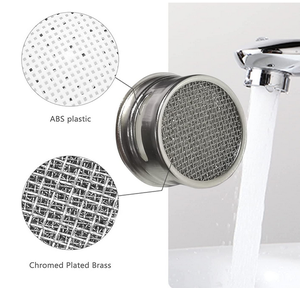 Set di 3 Aeratori per Rubinetto da 24MM con <span class=keywords><strong>Chiave</strong></span> per Aeratore, Ricambi per Lavandino di Bagno e Cucina - Product Image 5