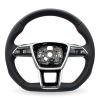 Volant pour Audi 8V B8 A6 S3 A7 A5 A4 C7 B9 A3 S5 Q5 R8 RS3 RS5 S4 TT C6 Q3 A8 Cuir Sport