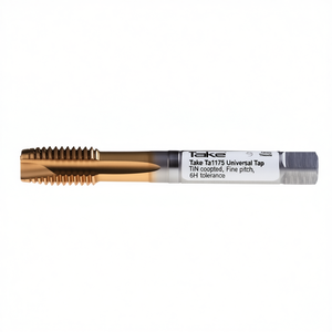 ดอกต๊าปอเนกประสงค์ Ta1175 เคลือบ TiN สำหรับรูทะลุ ความคลาดเคลื่อน 6H - Product Image 2