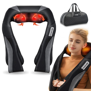 Lujo multifunción calentado Relieeve pulso luz roja compresa caliente acupresión térmica masajeador de cuello con control remoto - Product Image 1