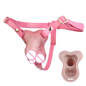 ORALSX Arnés para Pene, Funda para Pene, Pantalones de Castidad, Paquete de Arnés para Pene, Pantalones Eróticos, Juguetes Sexuales para Hombres - Product Image 1