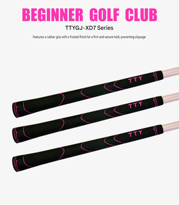 Ensemble de clubs de golf élégants roses pour femmes, 12 clubs pour gauchers et droitiers, avec sac de golf, pour l'extérieur et l'intérieur, en fibre de carbone/acier - Product Image 6