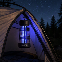 Piège à moustiques et insectes UV électrique 6W, anti-insectes, lumière anti-insectes pour jardin et terrasse