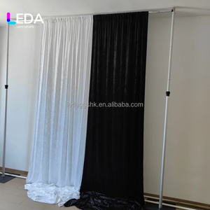 LEDA Rideau en velours diamanté sur mesure, couleur personnalisée, très demandé, pour décors de mariage et événements - Product Image 5