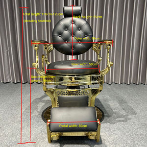 Chaise de <span class=keywords><strong>barbier</strong></span> <span class=keywords><strong>Belmont</strong></span> classique moderne, best-seller, design ergonomique, pompe hydraulique professionnelle pour salon de beauté, usage en salon de coiffure - Product Image 6