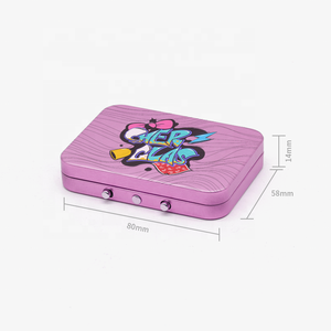 Caja hermética de lata de Metal resistente a los niños de grado alimenticio, lata personalizada CR a prueba de niños para píldora, caramelo, menta, cigarrillo, embalaje de lata de goma - Product Image 6
