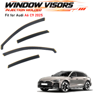 แผ่นบังแดดกันฝนแบบฉีดขึ้นรูปจากโรงงานโดยตรง สำหรับ Audi A6 C9 2025 - Product Image 1