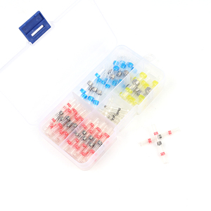 Listrik Tahan Air 12-10 untuk 16-14 Wirefy Kit Kabel 12V Crimp Jelas <span class=keywords><strong>Solder</strong></span> Seal Memancing Kawat Butt Shrink Konektor - Product Image 6